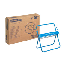 Lade das Bild in den Galerie-Viewer, Kimberly-Clark Professional™ Wandhalter für Wischtuchrollen - Großrolle / Blau - 1 Dispenser | Karton (1 Spender)
