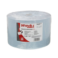 Lade das Bild in den Galerie-Viewer, WypAll® L30 Papierwischtuch für industrielle Reinigungsaufgaben - Großrolle / Blau - 1 Roll  x 750 Sheets | Karton (1 Rolle)
