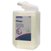 Lade das Bild in den Galerie-Viewer, Kleenex® Sanfte Waschlotion - Kassette / Transparent /1 Ltr - 6 Cassettes | Karton (6 Kartuschen)
