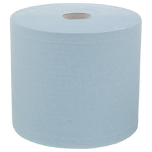 Lade das Bild in den Galerie-Viewer, WypAll® L20 Papierwischtuch für Instandhaltungsarbeiten - Großrolle / Blau - 1 Roll  x 500 Sheets | Karton (1 Rolle)
