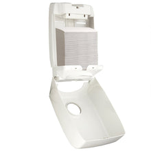 Lade das Bild in den Galerie-Viewer, Aquarius™ Spender für gefaltete Handtücher - Interfold / Weiß - 1 Dispenser | Karton (1 Spender)
