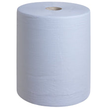 Lade das Bild in den Galerie-Viewer, WypAll® L20 Papierwischtuch für Instandhaltungsarbeiten - Großrolle - Extra breit / Blau - 1 Roll  x 500 Sheets | Karton (1 Rolle)

