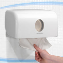 Lade das Bild in den Galerie-Viewer, Aquarius™ Spender für gefaltete Handtücher - MultiFold / Weiß /Klein - 1 Dispenser | Karton (1 Spender)

