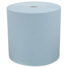 Lade das Bild in den Galerie-Viewer, WypAll® L30 Papierwischtuch für industrielle Reinigungsaufgaben - Großrolle - Extra breit / Blau - 1 Roll  x 670 Sheets | Karton (1 Rolle)
