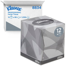 Lade das Bild in den Galerie-Viewer, Kleenex® Kosmetiktücher - Würfel-Box / Weiß
