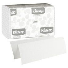 Lade das Bild in den Galerie-Viewer, Kleenex® Handtücher - MultiFold / Weiß /Mittel - 16 Clips  x 150 Sheets | Karton (16 Päckchen)
