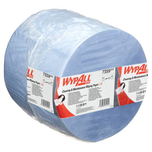 Lade das Bild in den Galerie-Viewer, WypAll® L30 Papierwischtuch für Instandhaltungsarbeiten - Großrolle - Extra breit &amp; lang / Blau - 1 Roll  x 1000 Sheets | Karton (1 Rolle)
