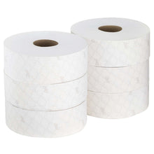 Lade das Bild in den Galerie-Viewer, Scott® ESSENTIAL™ Toilettenpapier - Jumbo / Weiß - 6 Rolls  x 1053 Toilet Tissue Sheets | Karton (6 Rollen)
