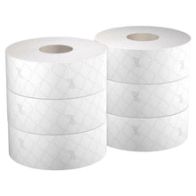 Lade das Bild in den Galerie-Viewer, Scott® Essential™ Toilettenpapier - Maxi Jumbo / Weiß /380 - 6 Rolls  x 1 Toilet Tissue Sheet | Karton (6 Rollen)
