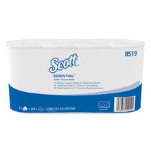 Lade das Bild in den Galerie-Viewer, Scott® Essential™ Toilettenpapier - Kleinrollen / Weiß - 8 Packs  x 8 small rolls  x 350 Toilet Tissue Sheets | Karton (8 Päckchen)

