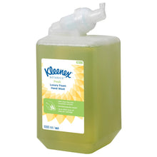 Lade das Bild in den Galerie-Viewer, Kleenex® Botanics™ Luxury Foam Hand Wash - 1 Liter Kassette / Grün /1 Ltr - 6 Cassettes | Karton (6 Kartuschen)

