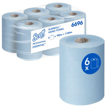 Lade das Bild in den Galerie-Viewer, Scott® Essential™ Slimroll™ Handtücher - Rolle / 190.00 m x 19.80 cm
