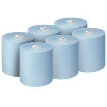 Lade das Bild in den Galerie-Viewer, Scott® Essential™ Handtücher - Rolle / Blau - 6 Rolls  x 1 Sheet | Karton (6 Rollen)
