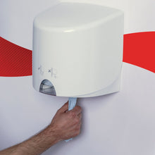 Lade das Bild in den Galerie-Viewer, WypAll® L10 Papierwischtuch für Lebensmittel &amp; Hygiene - Centrefeed for Reach+™ / Blau - 6 Rolls  x 630 Sheets | Karton (6 Rollen)
