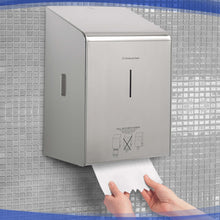 Lade das Bild in den Galerie-Viewer, Kimberly-Clark Professional™ Rollenhandtuchspender - Edelstahl - 1 Dispenser | Karton (1 Spender)
