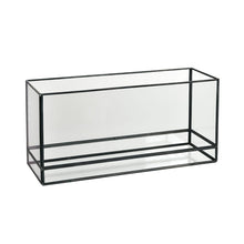 Lade das Bild in den Galerie-Viewer, Capella Laterne Glas, schwarz
