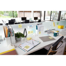 Lade das Bild in den Galerie-Viewer, Post-it® Notes, Gelb, 76 mm x 127 mm, 100 Blatt/Block, 12 Blöcke/Packung, Kartonverpackung, 100% PEF | Packung (1 Stück)
