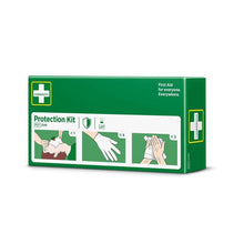 Lade das Bild in den Galerie-Viewer, Schutzset (inkl. handschuhe, safety skin cleanser, atemmaske mit einwegventil) | Packung (1 Stück)
