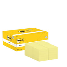 Lade das Bild in den Galerie-Viewer, Post-it® Notes, Gelb, 38 mm x 51 mm, Promotion, 100 Blatt/Block, 16 Blöcke + 4 Gratis/Packung, 100% PEFC, SGSCH-PEFC-COC-110078 | Packung (1 Stück)
