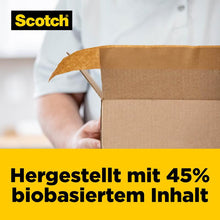 Lade das Bild in den Galerie-Viewer, Scotch® Box Lock™ Papier-Verpackungsband, 48 mm x 22,8 m, 1 Rolle/Packung | Packung (1 Rolle)
