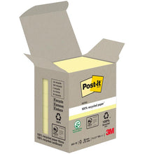 Lade das Bild in den Galerie-Viewer, Post-it® Recycling Notes, 38 mm x 51 mm, 100 Blatt/Block, 100% PEFC
