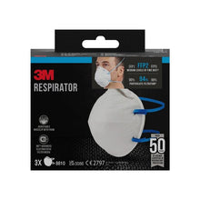Lade das Bild in den Galerie-Viewer, 3M™ Partikelmaske 8810, FFP2, ohne Ventil, 3er-Packung | Packung (1 Stück)
