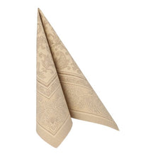 Lade das Bild in den Galerie-Viewer, PAPSTAR 50 Servietten "ROYAL Collection" 1/4-Falz 40 x 40 cm sand
