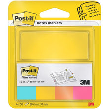 Lade das Bild in den Galerie-Viewer, Post-it® Page Marker, 20 mm x 38 mm, 50 Blatt/Block, 100% PEFC
