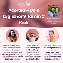 Lade das Bild in den Galerie-Viewer, Bio Vitamin C Kapseln aus Acerola
