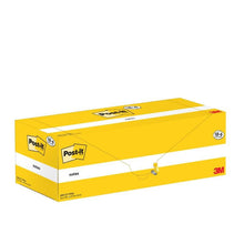 Lade das Bild in den Galerie-Viewer, Post-it® Notes, Gelb, 76 mm x 127 mm, 100 Blatt/Block, 18 Blöcke + 6 Gratis/Packung, Kartonverpackung, 100% PEFC, SGSCH-PEFC-COC-110078 | Packung (1 Stück)
