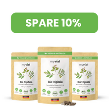 Lade das Bild in den Galerie-Viewer, Bio Triphala Kapseln
