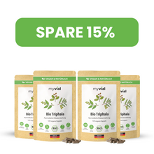 Lade das Bild in den Galerie-Viewer, Bio Triphala Kapseln
