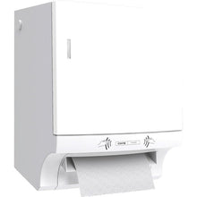 Lade das Bild in den Galerie-Viewer, CWS ParadiseLine Papierhandtuchrollenspender Paperroll NT inklusive Panel Weiß | 1 Stück
