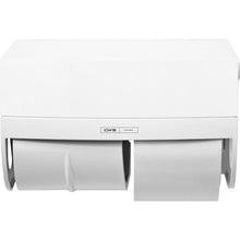 Lade das Bild in den Galerie-Viewer, CWS ParadiseLine Toilettenpapierspender Toiletpaper inklusive Panel Weiß | 1 Stück
