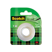Lade das Bild in den Galerie-Viewer, Scotch® Magic™ Unsichtbares Klebeband, Nachfüllpackung, 1 Rolle, 19 mm x 25 m | Packung (1 Stück)
