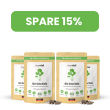 Lade das Bild in den Galerie-Viewer, Bio Gotu Kola Kapseln
