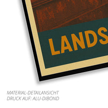 Lade das Bild in den Galerie-Viewer, Landschaftspark Duisburg-Nord – Retro Poster im 70er-Look
