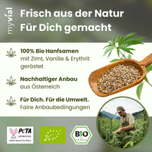 Lade das Bild in den Galerie-Viewer, Bio geröstete süße Hanfsamen
