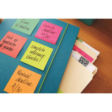 Lade das Bild in den Galerie-Viewer, Post-it® Notes Würfel, Ultra-Farben, 76 mm x 76 mm, 450 Blatt/Block, 1 Block/Packung, 100% PEFC, SGSCH-PEFC-COC-110078 | Packung (1 Set)
