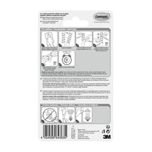 Lade das Bild in den Galerie-Viewer, Command™ Edelstahl-Metallhaken Größe S, 17031SS-4ES, 4 Haken, 5 Strips | Packung (1 Stück)
