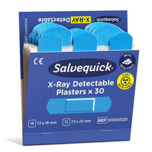 Lade das Bild in den Galerie-Viewer, Salvequick röntgendetektierbar, 30 stück/nachfüllung. | Packung (6 Stück)
