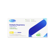 Lade das Bild in den Galerie-Viewer, Combo 9in1 - DVOT Professional SARS-CoV-2, Influenza A+B, RSV, Adenovirus, hMPV, PIV 1/3, PIV 2, Mycoplasma | Packung (1 Stück)
