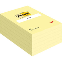 Lade das Bild in den Galerie-Viewer, Post-it® Notes im Großformat, Gelb, 101 mm x 152 mm
