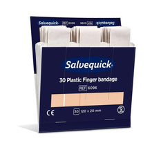 Lade das Bild in den Galerie-Viewer, Salvequick Fingerverband wasserfest, 120 x 20 mm  | 1 Set
