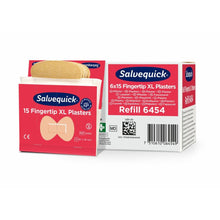 Lade das Bild in den Galerie-Viewer, Xl fingertip textilpflaster, 15 stück/mine | Packung (6 Stück)

