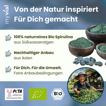 Lade das Bild in den Galerie-Viewer, Bio Spirulina Tabletten Presslinge
