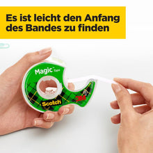 Lade das Bild in den Galerie-Viewer, Scotch® Magic™ Unsichtbares Klebeband 8-1925R3, Nachfüllpackung, 19 mm x 25 m, 3 Rollen/Packung | Packung (1 Stück)
