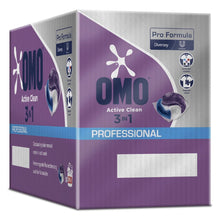 Lade das Bild in den Galerie-Viewer, Omo Professional Active Clean 3in1 Kapseln | Packung (80 Tabs)
