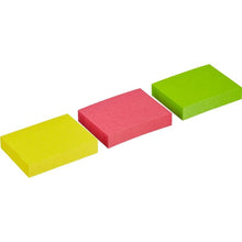 Lade das Bild in den Galerie-Viewer, Post-it® Notes, Verschiedene Neonfarben, 38 mm x 51 mm, 100 Blatt/Block, 3 Blöcke/Packung, 100% PEFC, SGSCH-PEFC-COC-110078 | Packung (1 Set)
