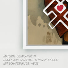 Lade das Bild in den Galerie-Viewer, Retro Poster Ruhrpott-Kind (Mädchen) – 70er Style
